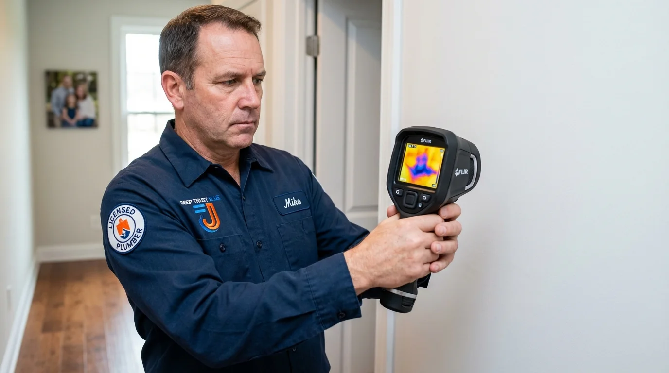 Thermal imaging leak detection by Johns Plumbing LLC in Silverthorne